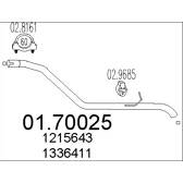 Exhaust Pipe MTS - 01.70025