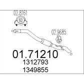 Exhaust Pipe MTS - 01.71210