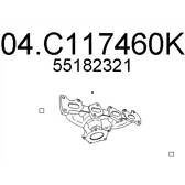 Exhaust Pipe MTS - 04.C117460K