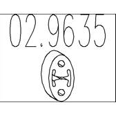 Exhaust rubber MTS - 02.9635