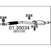 Front Silencer MTS - 01.30034