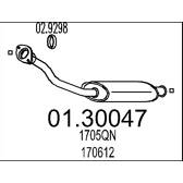 Front Silencer MTS - 01.30047