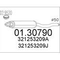 Front Silencer MTS - 01.30790