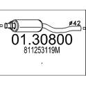 Front Silencer MTS - 01.30800
