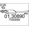 Front Silencer MTS - 01.30890
