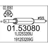Front Silencer MTS - 01.53080