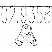 Gummibuffert, ljuddämopare MTS - 02.9358