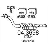 Katalysator MTS - 04.3698