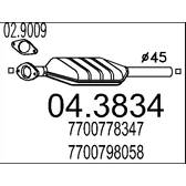 Katalysator MTS - 04.3834