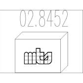 Kit d'assemblage (silencieux) MTS - 02.8452