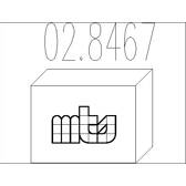 Kit d'assemblage (silencieux) MTS - 02.8467