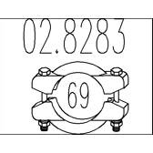 Klemmstück, Abgasanlage MTS - 02.8283
