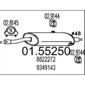 Middendemper MTS - 01.55250