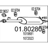 Middendemper MTS - 01.80280