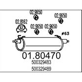 Middendemper MTS - 01.80470