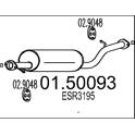 Middle Silencer MTS - 01.50093