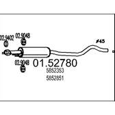 Middle Silencer MTS - 01.52780