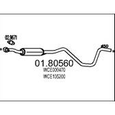 Middle Silencer MTS - 01.80560