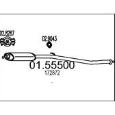Mittelschalldämpfer MTS - 01.55500