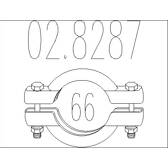 Pièce de serrage (échappement) MTS - 02.8287