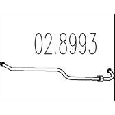 Pipe Connector, exhaust system MTS - 02.8993