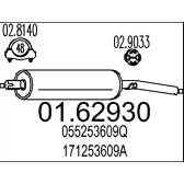 Pot échappement / Silencieux arrière MTS - 01.62930