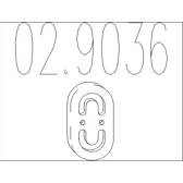 Rubber Buffer, muffler MTS - 02.9036