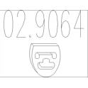Rubber Buffer, muffler MTS - 02.9064