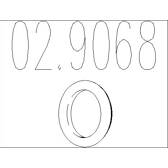 Rubber Buffer, muffler MTS - 02.9068
