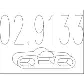 Rubber Buffer, muffler MTS - 02.9133