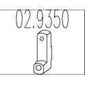 Rubber Buffer, muffler MTS - 02.9350