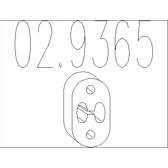 Rubber Buffer, muffler MTS - 02.9365