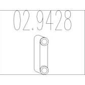 Rubber Buffer, muffler MTS - 02.9428