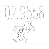 Rubber Buffer, muffler MTS - 02.9558