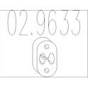 Rubber Buffer, muffler MTS - 02.9633