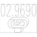 Rubber Buffer, muffler MTS - 02.9690