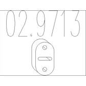 Rubber Buffer, muffler MTS - 02.9713