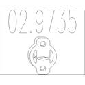 Rubber Buffer, muffler MTS - 02.9735