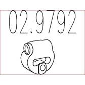 Rubber Buffer, muffler MTS - 02.9792