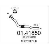 Rura wydechowa MTS - 01.41850