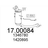 Ruß-/Partikelfilter, Abgasanlage MTS - 17.00084