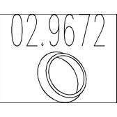 Seal, exhaust pipe MTS - 02.9672