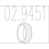 Seal Ring, exhaust pipe MTS - 02.9451