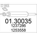 Silencieux avant MTS - 01.30035