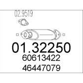 Silencieux avant MTS - 01.32250