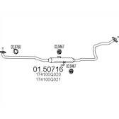 Silencieux intermédiaire MTS - 01.50716