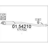 Silencieux intermédiaire MTS - 01.54210