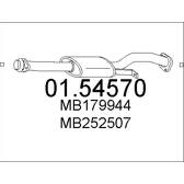 Silencieux intermédiaire MTS - 01.54570
