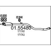 Silencieux intermédiaire MTS - 01.55480