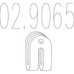 Support (amortisseur) MTS - 02.9065